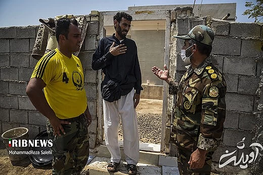 آبرسانی تانکرهای ارتش به روستاهای دشت آزادگان اهواز